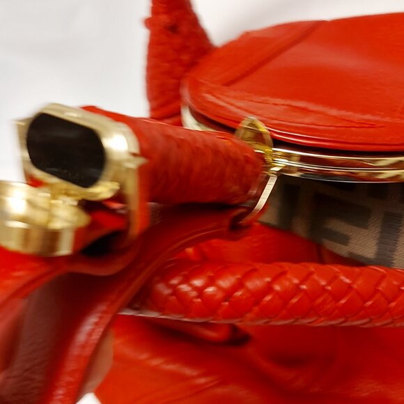 Fendi Spy Bag in Red Leather - Picture 6 of 10